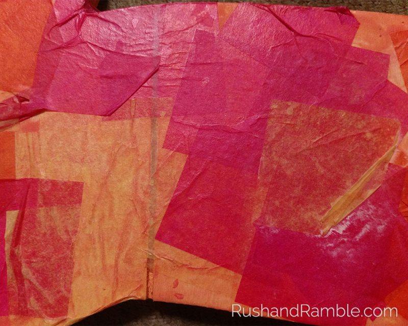 Easter Crafts - Tissue Paper Rabbit | Rush & Ramble