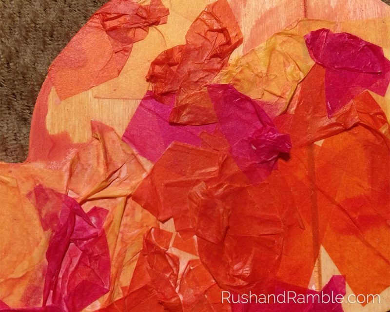 Tissue Paper Rabbit | Rush & Ramble