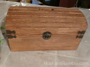 DIY the mini Treasure chest 